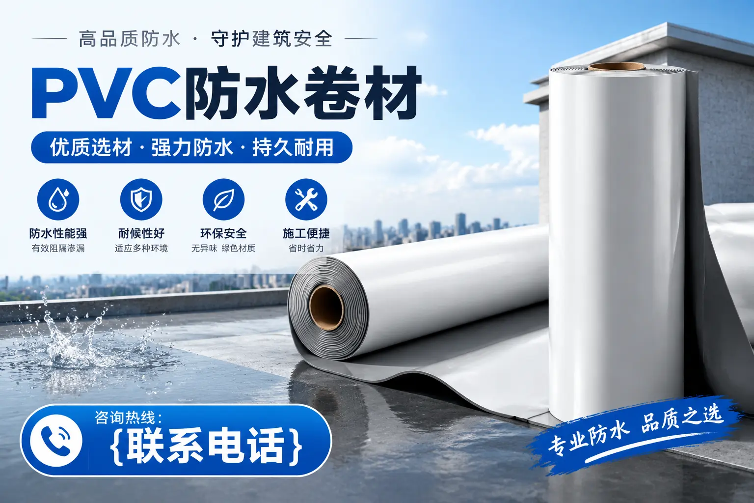 PVC防水卷材的选购技巧与注意事项，助您在广安找到合适产品